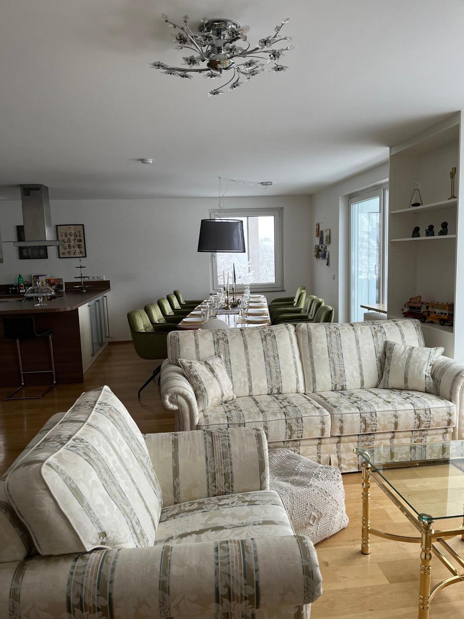 Penthouse Perfekt Fuer Teams, Familien Und Gruppen Bad Mergentheim Exterior foto